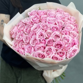 Букет из 55 роз Аваланж (60 см) в Балашихе