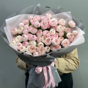 Букет из 25 кустовых роз Мэнсфилд Парк (60 см) в Балашихе