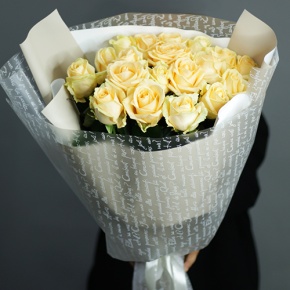 Букет из 19 роз Аваланж (70 см) в Балашихе