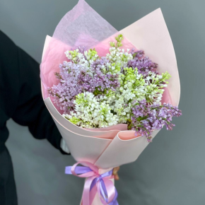 Букет из 11 веток сирени микс в Балашихе