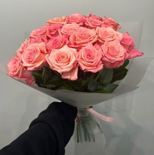 Букет из 21 розовой розы (50 см) в Балашихе