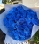Букет из 51 синей розы Эквадор (60 см) в Балашихе