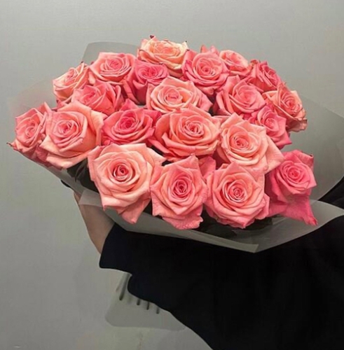 Букет из 21 розовой розы (50 см) в Балашихе