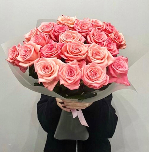 Букет из 21 розовой розы (50 см) в Балашихе