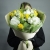 Букет "Фисташка" из роз, хризантем и маттиол в Балашихе