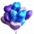 Сердце сиреневое фольгированный шар с гелием (45 см) в Балашихе