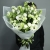 Букет "Грин ти" из кустовых роз, гербер и эустом в Балашихе Букет "Грин ти" из кустовых роз, гербер и эустом в Балашихе