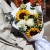 Букет "Солнечный цветочек" из подсолнуха, гиперикума, хризантем и орнитагалума в Балашихе